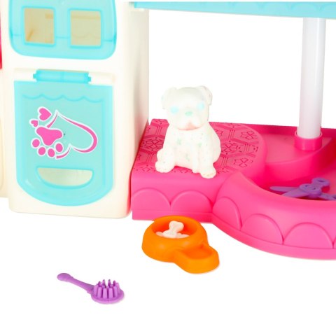 Hotel dla zwierząt domek spa dla psa kota zwierzątka akcesoria 26 elementów