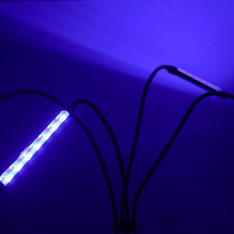 Lampa do roślin LED uprawy wzrostu panel 4x80LED