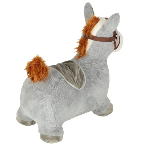 Skoczek dla dzieci do skakania z pompką gumowy koń konik