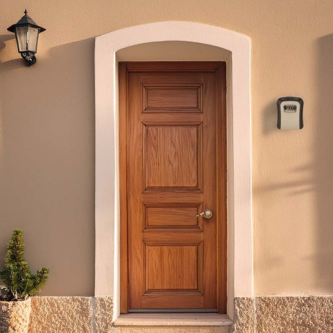 Skrzynka na klucze sejf na kod zamek szyfr kasetka na ścianę