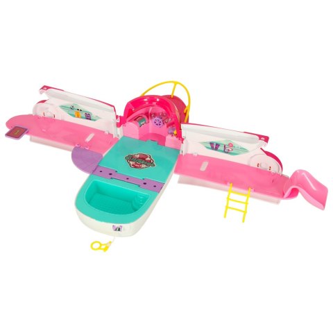 Łódź dla lalek jacht imprezowy rozkładany lalka deska surfingowa