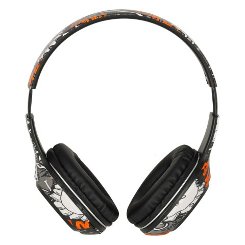 Słuchawki bezprzewodowe nauszne Bluetooth Gaming Sport czarne