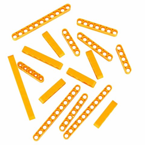 Klocki konstrukcyjne do budowania ruchome z silnikiem 116 elementów