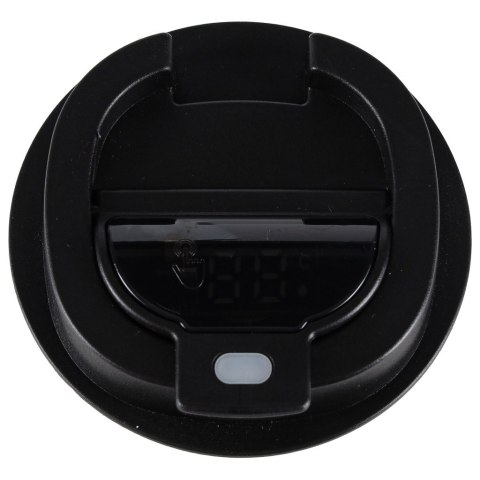 Kubek termiczny z ustnikiem termos LED 500ml czarny