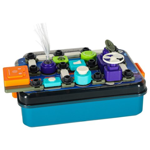 Mały elektryk elektronik zestaw edukacyjny 45 elementów + 12 kart