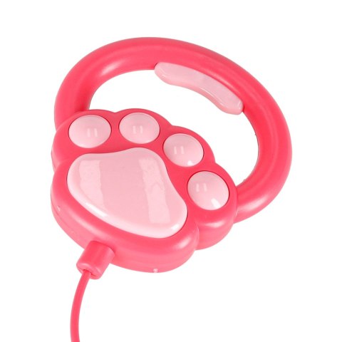 Piesek interaktywny na smyczy szczeka chodzi rusza ogonem Pudel