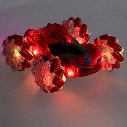 Samochód zdalnie sterowany na pilota Drift Off-Road REVOLT Slydz Vapor Racer 360 czerwony