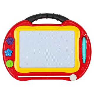 Tablica magnetyczna edukacyjna znikopis stolik do rysowania stempelki