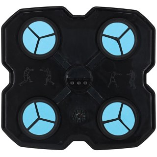 Tarcza bokserska treningowa na ścianę trenażer muzyka LED USB rękawice