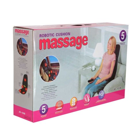 Masażer do pleców mata masująca grzewcza do masażu na fotel do samochodu