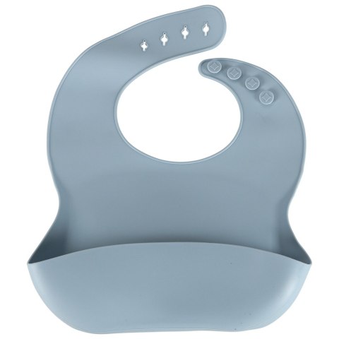 Naczynia silikonowe dla dzieci niemowląt krab zestaw 9 elementów niebieskie