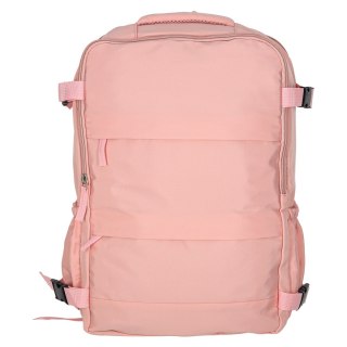 Plecak podróżny turystyczny bagaż różowy 45x30 cm