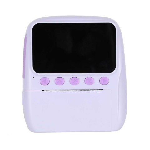 Aparat fotograficzny cyfrowy natychmiastowy 16x 128GB wkłady mazaki fioletowy