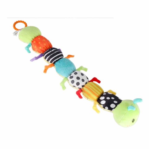 Zabawka interaktywna gąsienica pluszowa muzyczna